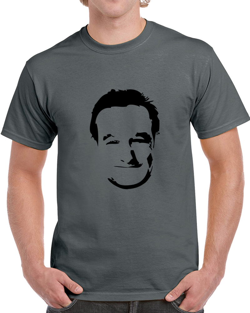 Robin Williams RIP 2014 Vector Face Shot T Shirt Robin Williams RIP 2014 Vector Face Shot T Shirt