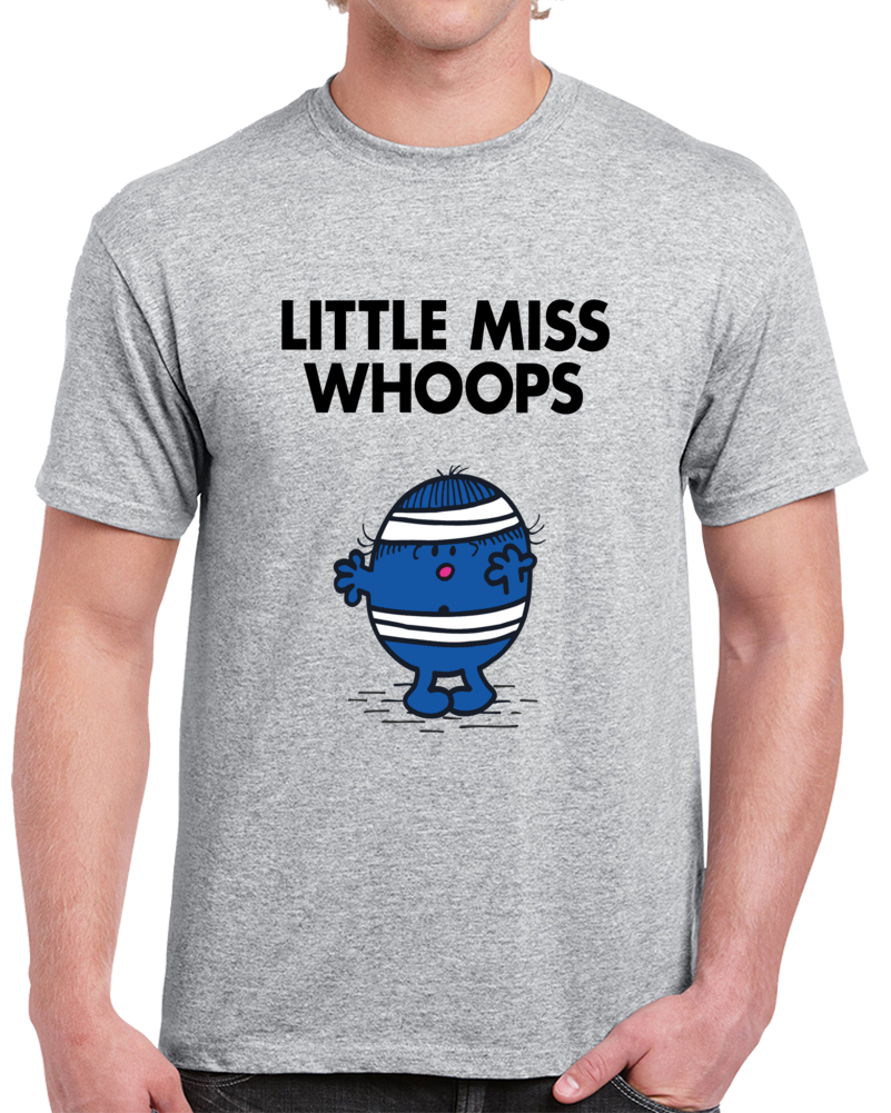 Little Miss Whoops Character From Little Miss Book Series Fan T Shirt