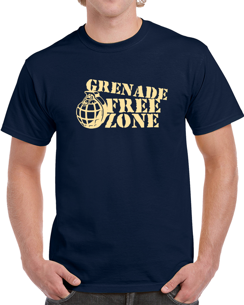 Grenade Free Zone T Shirt