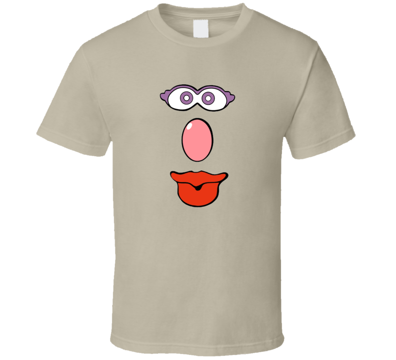 Mrs Potato Head Shirt Costume 