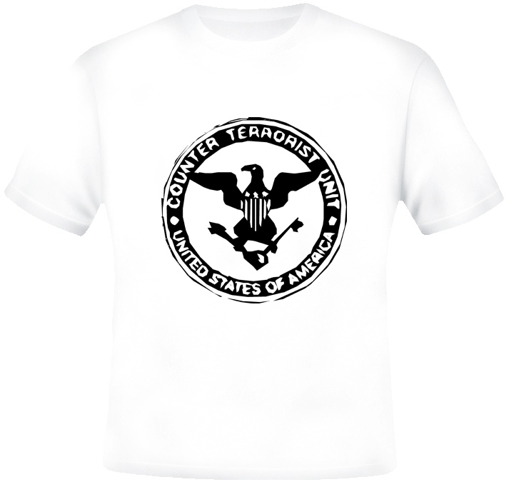 Retro 24 Jack Bauer CTU Logo T Shirt Retro 24 Jack Bauer CTU Logo T Shirt