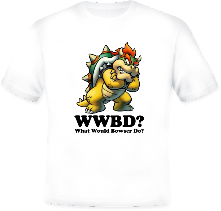 What Would Bowser Do T Shirt What Would Bowser Do T Shirt
