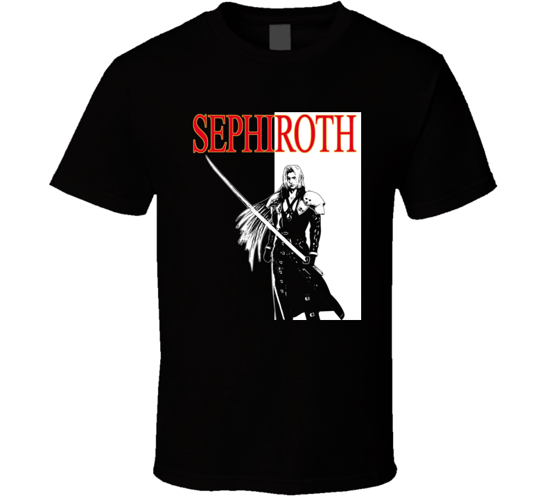 Sephiroth Final Fantasy Video Game T Shirt