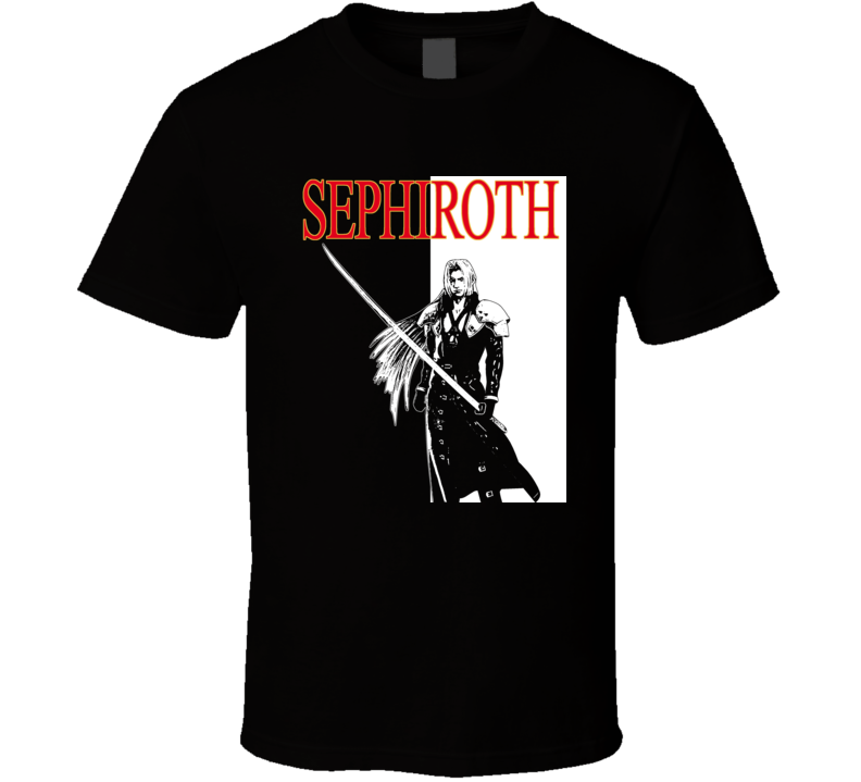 Sephiroth Final Fantasy Video Game T Shirt Sephiroth Final Fantasy Video Game T Shirt