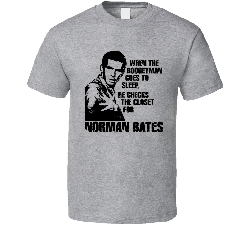 Norman Bates Psycho Horror T Shirt