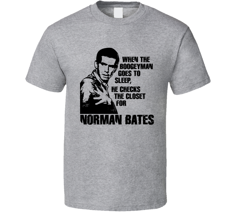 Norman Bates Psycho Horror T Shirt Norman Bates Psycho Horror T Shirt
