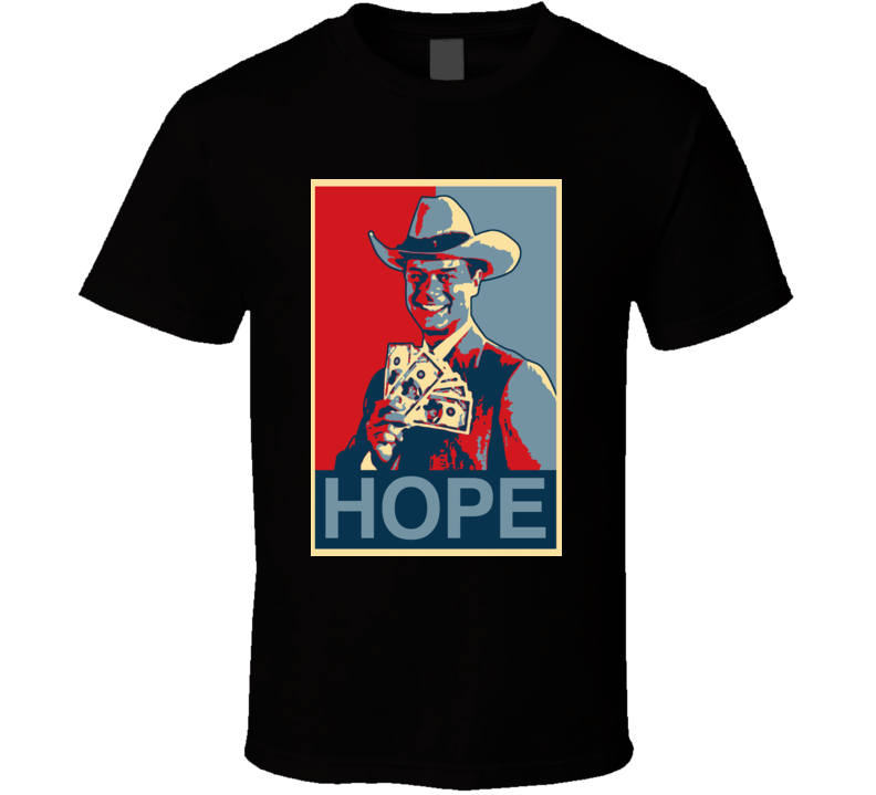 JR Ewing Dallas Hope T Shirt JR Ewing Dallas Hope T Shirt
