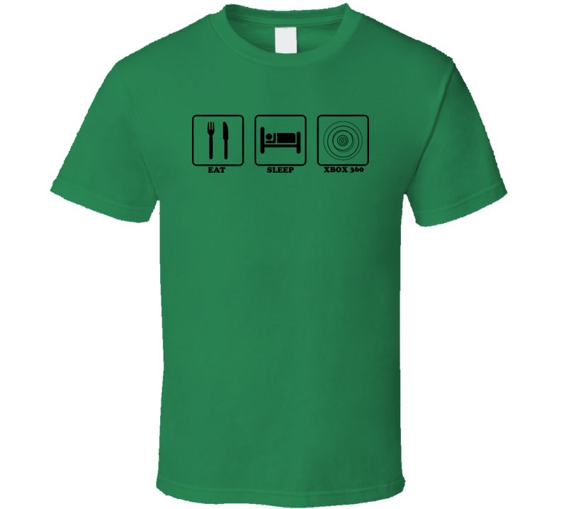 Eat Sleep Xbox 360 Funny Gaming T Shirt Eat Sleep Xbox 360 Funny Gaming T Shirt