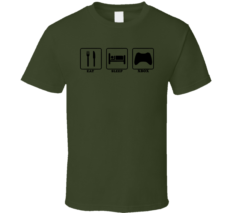 Eat Sleep Xbox 360 Controller Funny T Shirt Eat Sleep Xbox 360 Controller Funny T Shirt