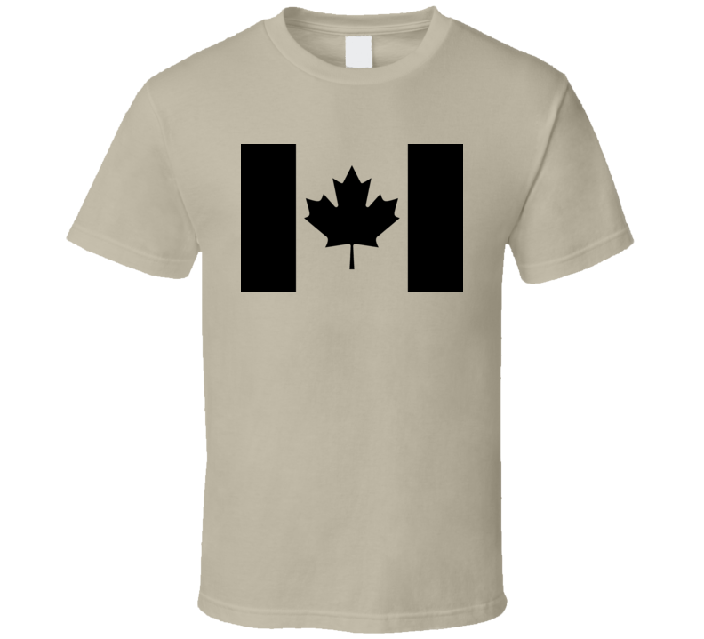 Canadian Canada Flag Military Special Forces T Shirt