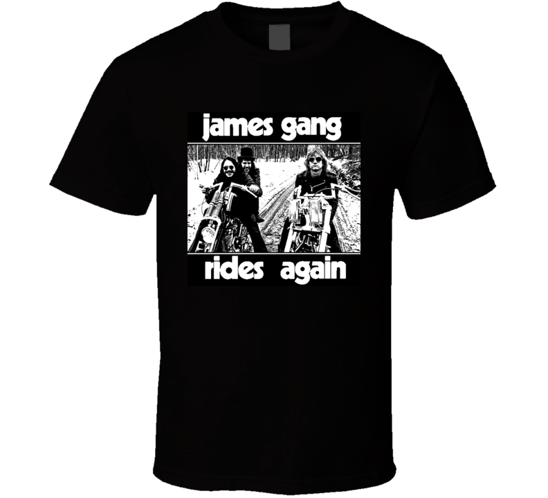 James Gang Rides Again Image T Shirt James Gang Rides Again Image T Shirt