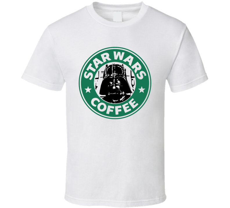 Star Wars Coffee Starbucks Darth Vader Funny T Shirt