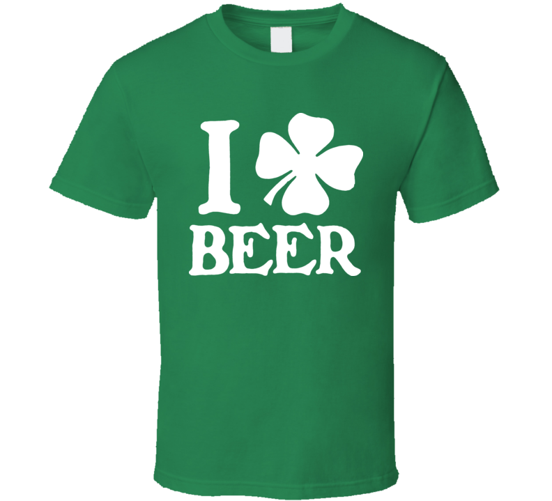 I Love Beer Clover St Patricks Patty Day 2012 Funny Cute T Shirt I Love Beer Clover St Patricks Patty Day 2012 Funny Cute T Shirt