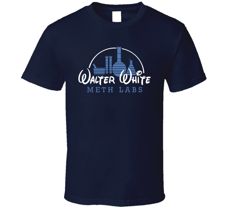 Walter White Meth Labs Funny Hilarioust Tv Show T Shirt