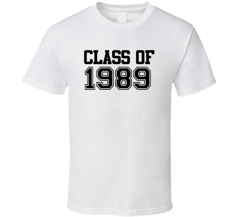 Class of 1989 Reunion School Pride Collage T Shirt Class of 1989 Reunion School Pride Collage T Shirt