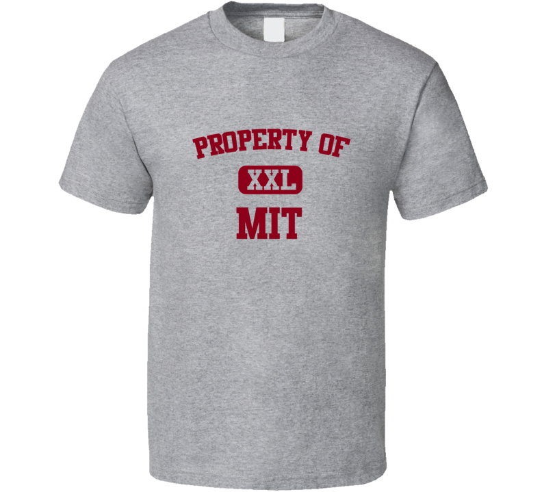Property of MIT XXL Massachusetts Institute of Technology T Shirt Property of MIT XXL Massachusetts Institute of Technology T Shirt