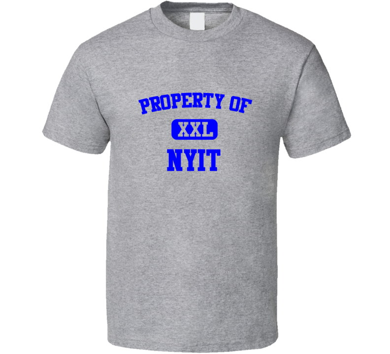 Property of NYIT XXL New York Institute of Technology T Shirt Property of NYIT XXL New York Institute of Technology T Shirt