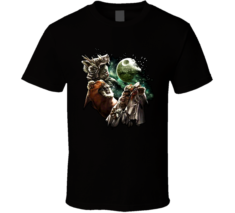 Three Wolf Moons Ewok Funny T Shirt Three Wolf Moons Ewok Funny T Shirt