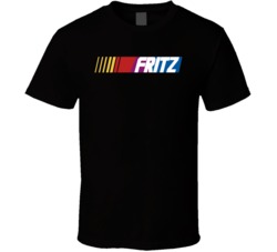 Fritz Nascar Driver Custom Last Name Special T Shirt 10396317