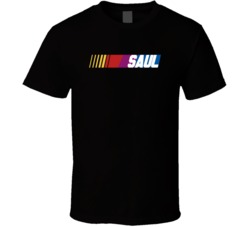 SAUL Nascar Driver Custom Last Name Special T Shirt 14187045