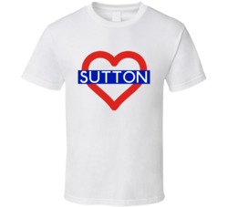 Love London Underground Tube Sutton Heart Design England T Shirt 31555752