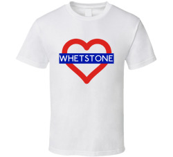 Love London Underground Tube Whetstone Heart Design England T Shirt 31555838