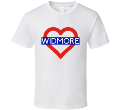 Love London Underground Tube Widmore Heart Design England T Shirt 31555842