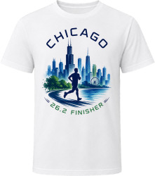 Chicago Lakefront Marathon Finisher T Shirt