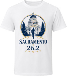 Sacramento 26.2 Capitol Run T Shirt