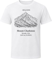 Mount Charleston Nevada Hiking T Shirt