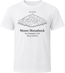 Mount Monadnock New Hampshire Hiking T Shirt