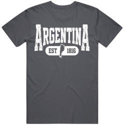 ARGENTINA Collegiate Arch. Vintage Varsity Regional Pride T Shirt