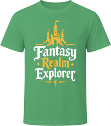 Fantasy Realm Explorer Funny Adventure Lover T Shirt