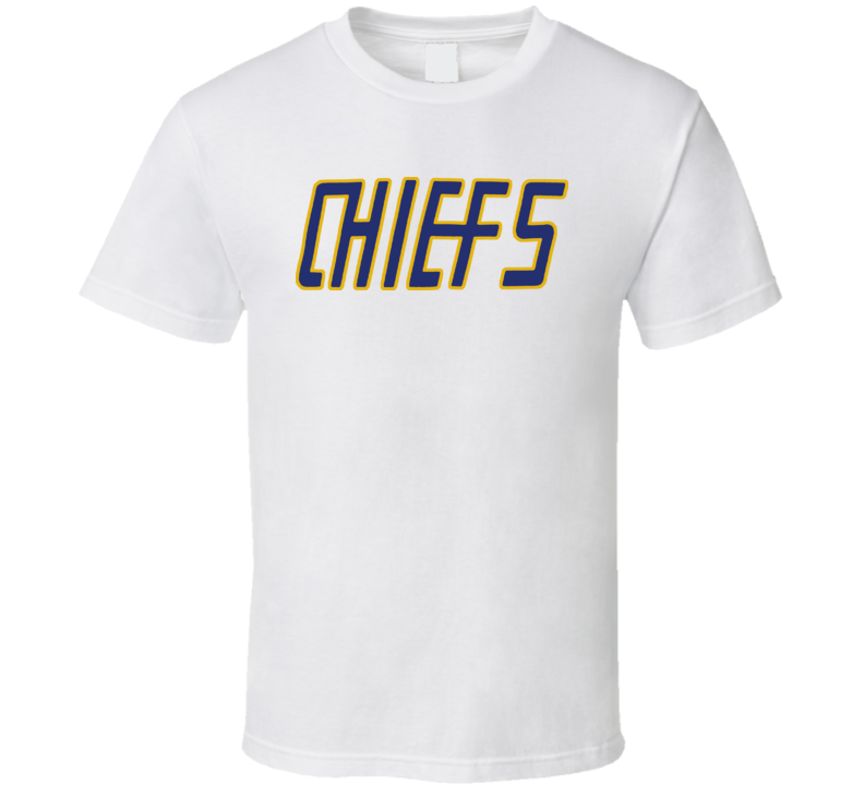 Chiefs Hockey Custom Front T Shirt Chiefs Hockey Custom Front T Shirt