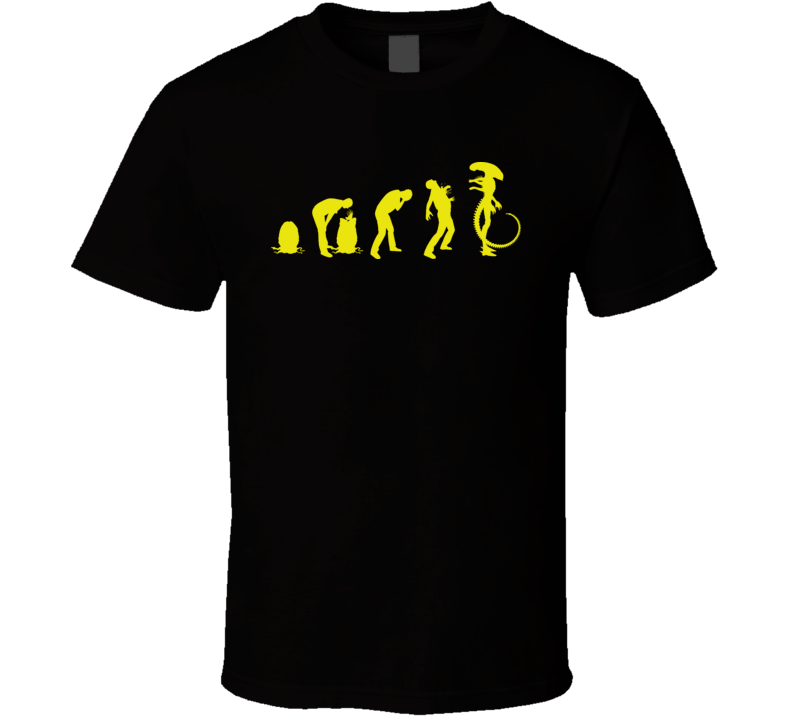 Alien Evolution Trilogy Funny Movie T Shirt