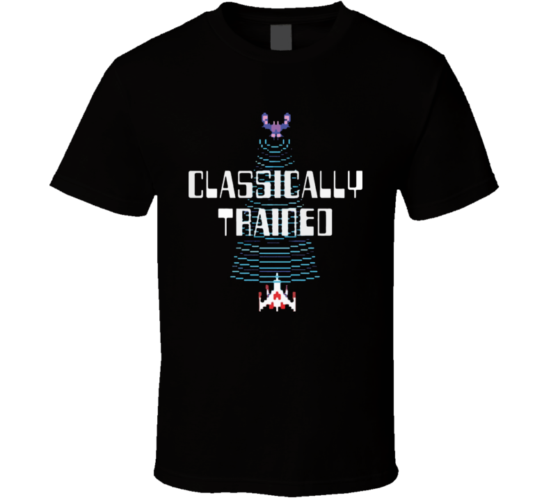 Classically Trained Retro Game 80s T Shirt Classically Trained Retro Game 80s T Shirt