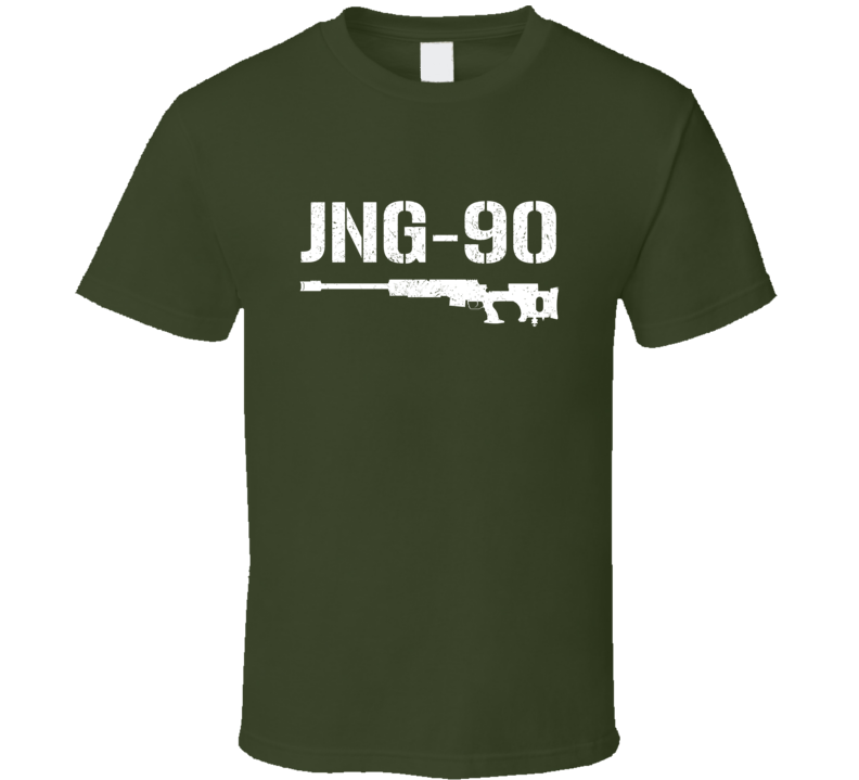 Jng90 Sniper Rifle Military Distressed T Shirt Jng90 Sniper Rifle Military Distressed T Shirt