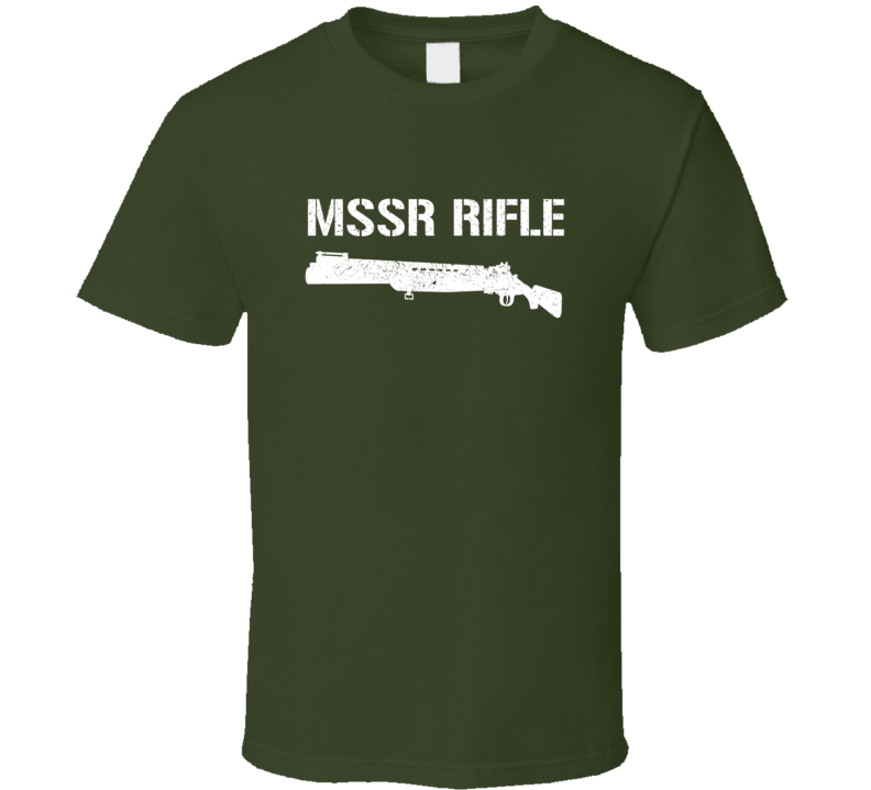 Mssr Rifle Shotgun Military Distressed T Shirt Mssr Rifle Shotgun Military Distressed T Shirt