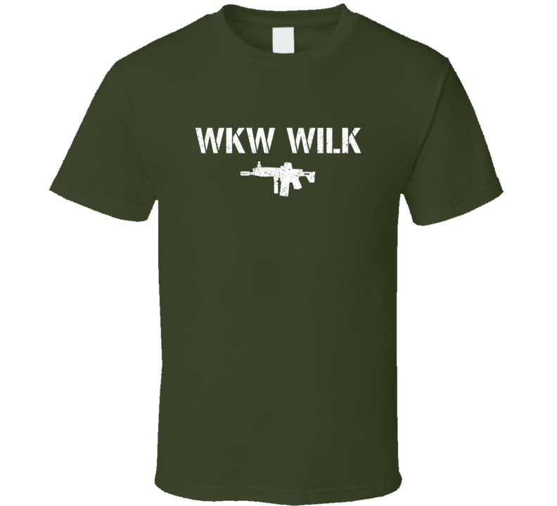 Wkw Wilk Rifle Military Distressed T Shirt Wkw Wilk Rifle Military Distressed T Shirt