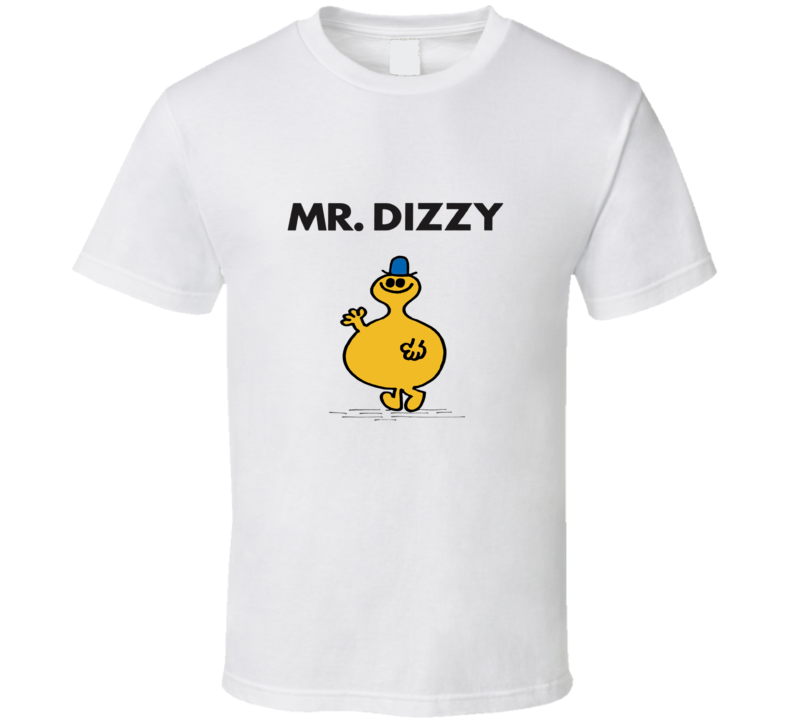 Mr Dizzy Character From Mr Men Book Series Fan T Shirt Mr Dizzy Character From Mr Men Book Series Fan T Shirt