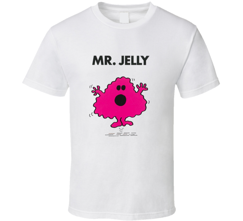 Mr Jelly Character From Mr Men Book Series Fan T Shirt Mr Jelly Character From Mr Men Book Series Fan T Shirt