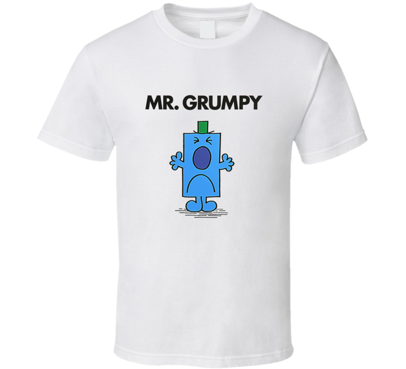 Mr Grumpy Character From Mr Men Book Series Fan T Shirt Mr Grumpy Character From Mr Men Book Series Fan T Shirt