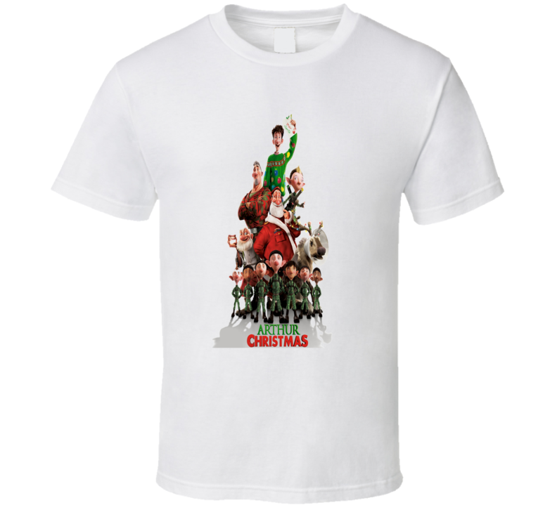 Arthur Christmas Movie Cover T Shirt