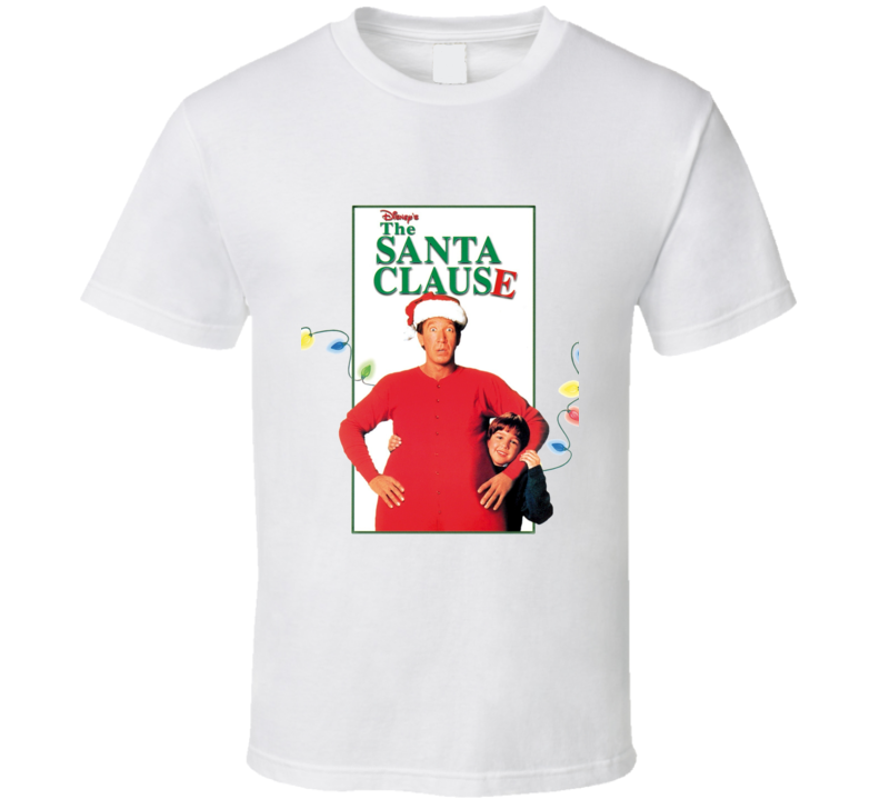 The Santa Clause Christmas Movie Cover T Shirt The Santa Clause Christmas Movie Cover T Shirt