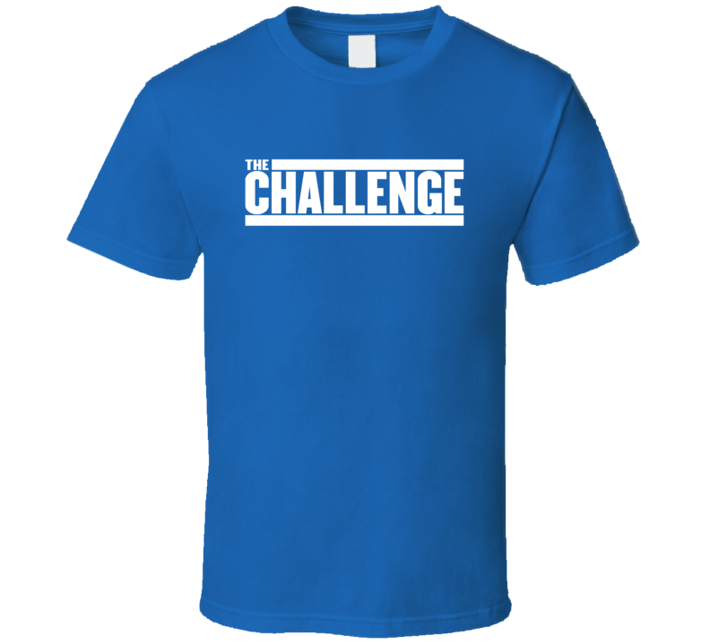 The Challenge TV Show T Shirt The Challenge TV Show T Shirt