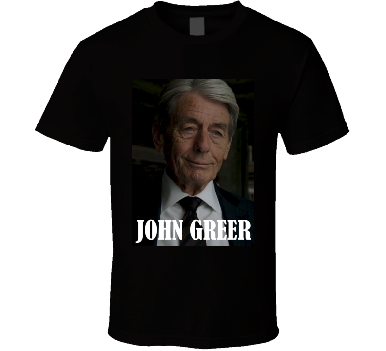 John Greer Character From The TV Show Person Of Interest T Shirt John Greer Character From The TV Show Person Of Interest T Shirt