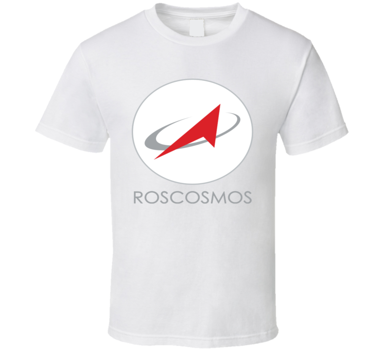 Russian Federal Space Agency ROSCOSMOS Logo Shirt Russian Federal Space Agency ROSCOSMOS Logo Shirt