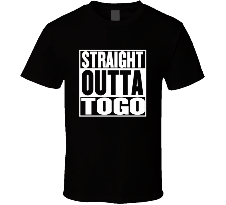 Straight Outta Togo Movie Parody Shirt