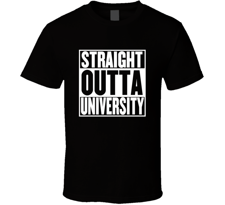 Straight Outta University Movie Parody Shirt Straight Outta University Movie Parody Shirt