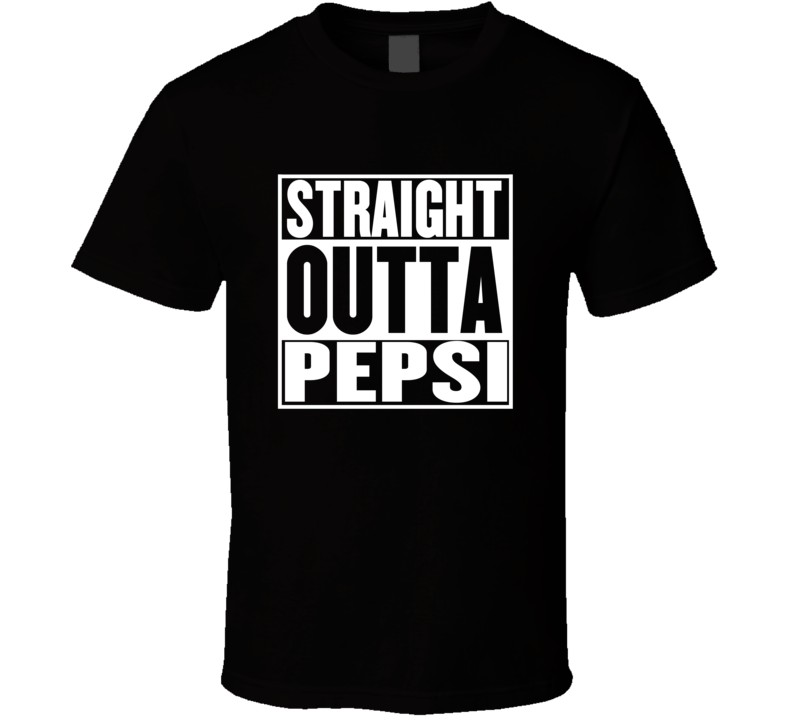Straight Outta Pepsi Movie Parody Shirt Straight Outta Pepsi Movie Parody Shirt